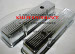 58-86 SBC Chevy Chrome 350 Logo Tall Valve Covers - Small Block 283 327 400