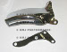 SBC Chevy Chrome Alternator Bracket - 76-86 Style For Long Pump 305 350