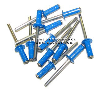 250 Ultimate Multi Grip 3/16 Pop Rivets Small Head IMCA CHEVRON BLUE
