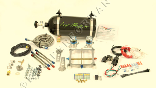 HOLLEY 4150 SPLIT-SHOT 2X BAR NITROUS KIT RACE SYSTEM