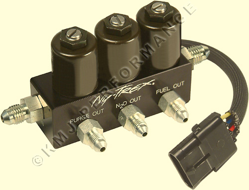 TRIPLE-THREAT NITROUS PURGE FUEL SOLENOID VALVE SYSTEM