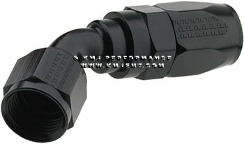 #6 X 45 Pro-Flow Hose End Black