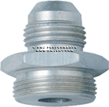 #8X 7/8-20 Male Adapter- Dual Feed Black
