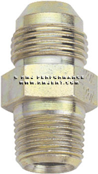 #3 X 1/8 Mpt Straight Adapter -Steel