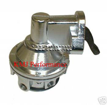 SBC CHEVY High Volume Chrome Fuel Pump 283 327 350 400