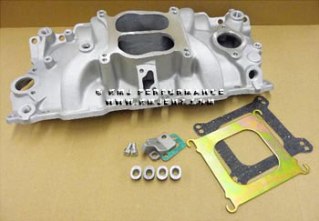 SBC CHEVY Dual Plane Aluminum Intake Manifold 55-95 350