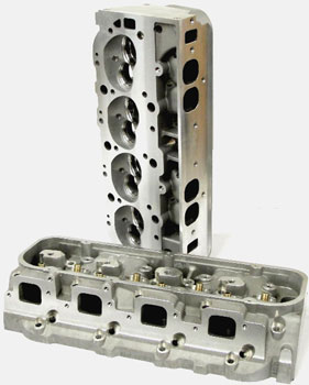 BBC BARE 300CC OVAL PORT ALUMINUM CYLINDER HEADS
