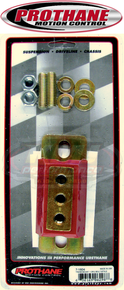 58-02 GM JEEP TurboHydraMatic Polyurethane Transmission Mount 1 or 2 Bolt Style