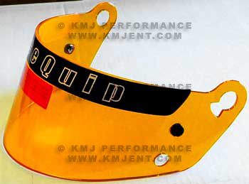 RaceQuip Replacement Face Shield AMBER