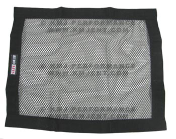 Safe-Quip 18x24 Mesh Racing Window Safety Net - BLACK
