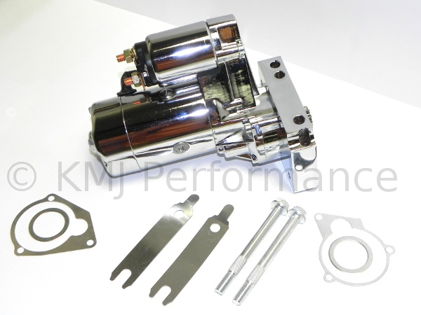Chrome Chevy 3HP High Torque Mini Starter SBC BBC 327 350 427