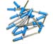 250 Ultimate Multi Grip 3/16 Pop Rivets Large Head IMCA PEPSI BLUE