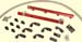 Billet Fuel Rail Kit 98-04 Ford SOHC 4.6L w/ Hose & Fittings