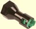 Billet Quick Connect 3/8 to ORB-08 Feed Line Adapter