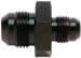 Billet Aluminum AN-06 / AN-08  Male Flare Union Reducer Fitting
