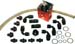 A4 Dual Carb 5-12 PSI Fuel Pressure Regulator Kit w/ Fittings