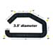 AIRAID 100-350 Intake Tube 3.5" diameter