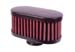AIRAID 771-481 Breather Filter Rubber Top 1" ID - Push On 4" x 2" Oval OD 2" Tal