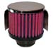 AIRAID 772-495 Breather Filter Chrome Top 1.25" OD - Screw On 3" OD 2.5" Tall