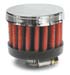 AIRAID 775-132 Breather Filter Chrome Top .375" ID - Clamp On 2" OD 1.5" Tall