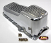 86-02 SBC Chevy Finned Aluminum Oil Pan - 305 5.0L 350 5.7L Vortec 1pc Rear Seal
