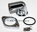 Small Block Chevy Polished Thermostat Housing 90 Deg Swivel Water Neck SBC BBC