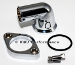 Small Block Chevy Chrome Thermostat Housing 90 Degree Swivel Water Neck SBC BBC