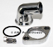 Small Block Chevy Polished Thermostat Housing 15 Deg Swivel Water Neck SBC BBC
