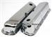 62-85 SBF Ford 302 Chrome Steel Valve Covers - Small Block 260 289 351W New