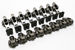 351C 400M 429 460 Ford Stainless Steel Full Roller Rocker Arms 1.73 Ratio 7/16