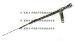 80-02 SBC Chevy Stainless Braided Oil Pan Dipstick - 305 350 5.7 Passenger Side