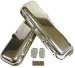 BBC Chevy 396 454 Polished Aluminum Short Valve Covers - No Breather Holes