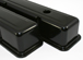 58-86 SBC Chevy 350 Black Tall Steel Valve Covers - Small Block 283 305 327 400