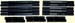  234-5601 SBC Small Block Chevy Main Studs kit 4Bolt