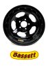  BLACK INERTIA RACE WHEEL 15X8 BEADLOCK IMCA 4" BACKSPACE 5x5