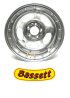 SILVER INERTIA RACE WHEEL 15X8 BEADLOCK IMCA 4" BACKSPACE 5x5 BOLT PATTERN