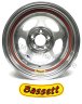  SILVER INERTIA RACE WHEEL 15X8 IMCA 3" BACKSPACE 5x5