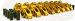 Comp 19001-16 Chevy 350 Aluminum Ultra Gold Rocker Arms 1.5 Ratio 3/8" Stud