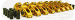 Comp 19004-16 Chevy 350 Aluminum Ultra Gold Rocker Arms 1.5 Ratio 7/16" Stud