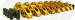 Comp 19005-16 Chevy 350 Aluminum Ultra Gold Rocker Arms 1.6 Ratio 7/16" Stud