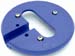 Crane 1000-1408 Pro-Race Distributor Large Cap Plug Wire Retainer Cover Blue