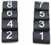 Crane 230-0007 Plug Wire Labels Slide On Heat Shrink Plug Wire Numbering Kit