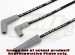 Crane 295-2426 351W 8.5mm High Heat Sleeved Plug Wire Set 135 Degree Boots HEI