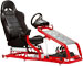 Race Gaming Game Simulation Racing Chair Seat Red Black