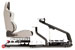 Race Gaming Game Simulation Racing Chair Seat Gray Blk