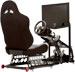 Black Simulation Racing Computer Monitor VESA Mount