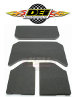 Sound Deadening Black Headliner 07-10 Jeep Wrangler 4 Door
