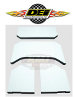 Sound Deadening White Headliner 07-10 Jeep Wrangler 4 Door