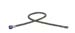 Stainless Steel Braided Hose - 2 ft. -4AN f and 1/