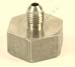 NITROUS KIT BOTTLE NUT TO AN -4 STAINLESS STEEL ADAPTER